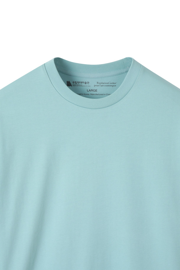 CUSTOMELLOW - 반팔티셔츠 - [Ron Mueck] Mint Graphic T-shirt