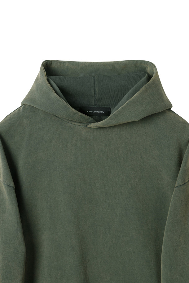 CUSTOMELLOW - 후디 - Khaki Dyed Hoodie