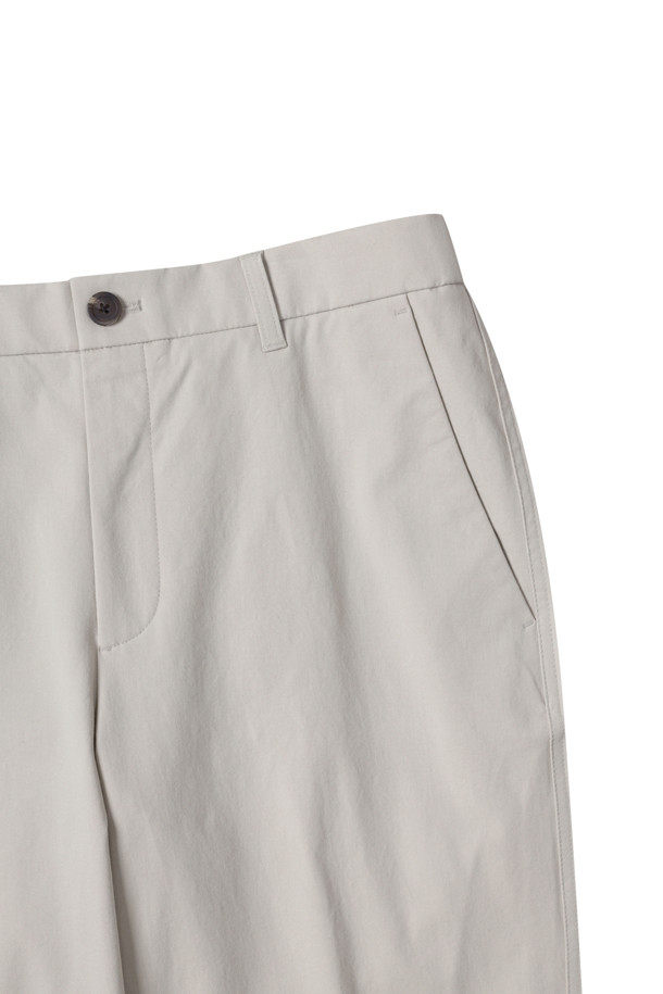 CUSTOMELLOW - 팬츠 - [Outlet] Beige Slim Fit Cotton Pants