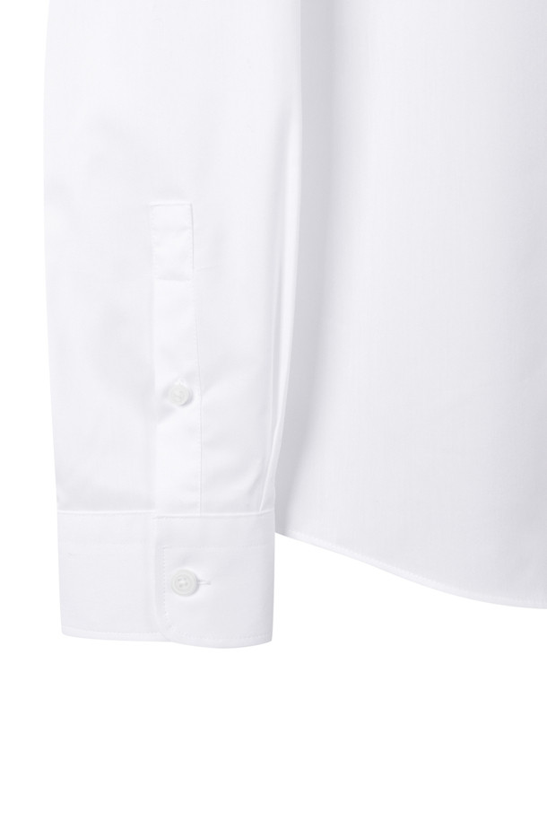 CUSTOMELLOW - 긴팔셔츠 - [Outlet] Basic wide collar dress shirt