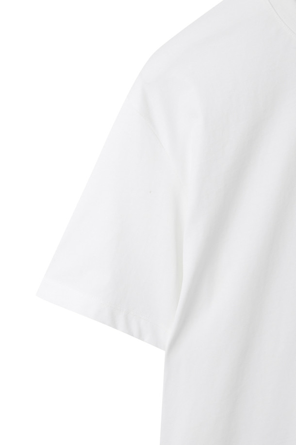 CUSTOMELLOW - 티셔츠 - [Outlet] White Basic T-shirt