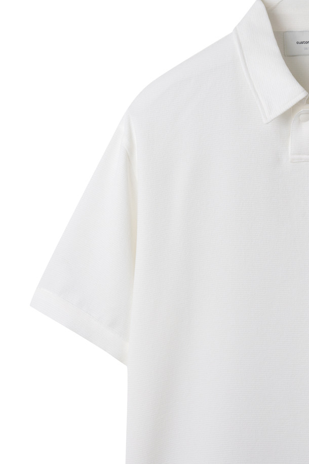 CUSTOMELLOW - 티셔츠 - [Outlet] White Basic Polo