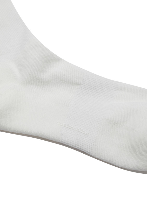 CUSTOMELLOW - 양말 - White Stripe Socks