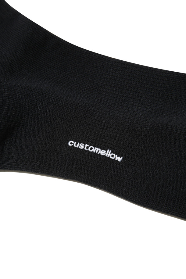 CUSTOMELLOW - 양말 - Black Graphic Socks