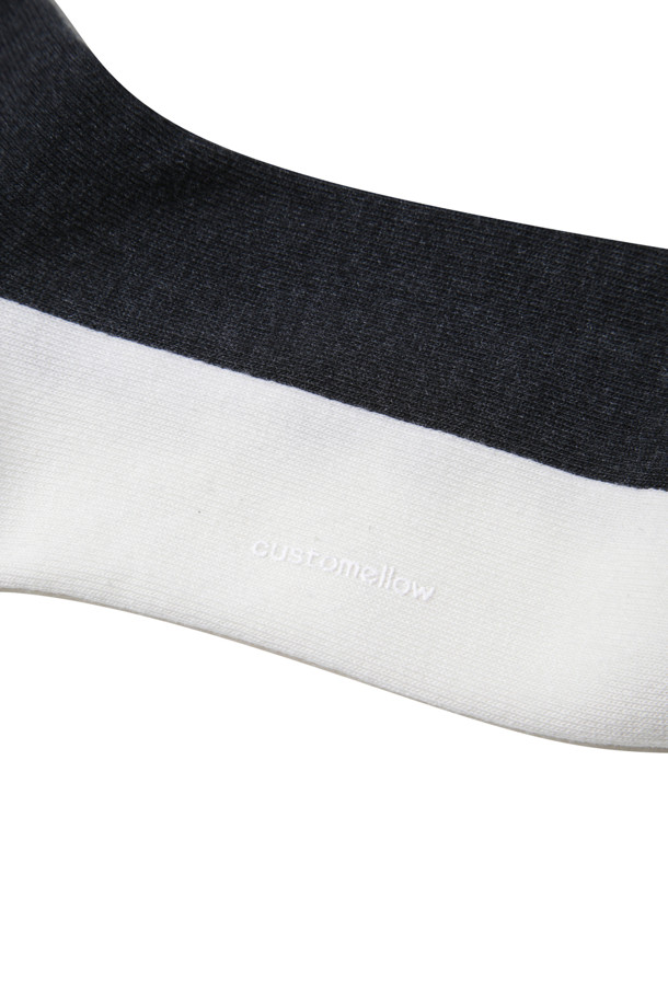 CUSTOMELLOW - 양말 - Grey Block socks