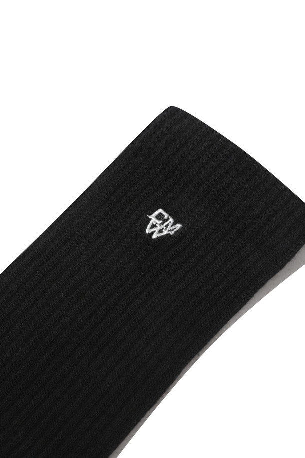 CUSTOMELLOW - 양말 - Black Logo Socks