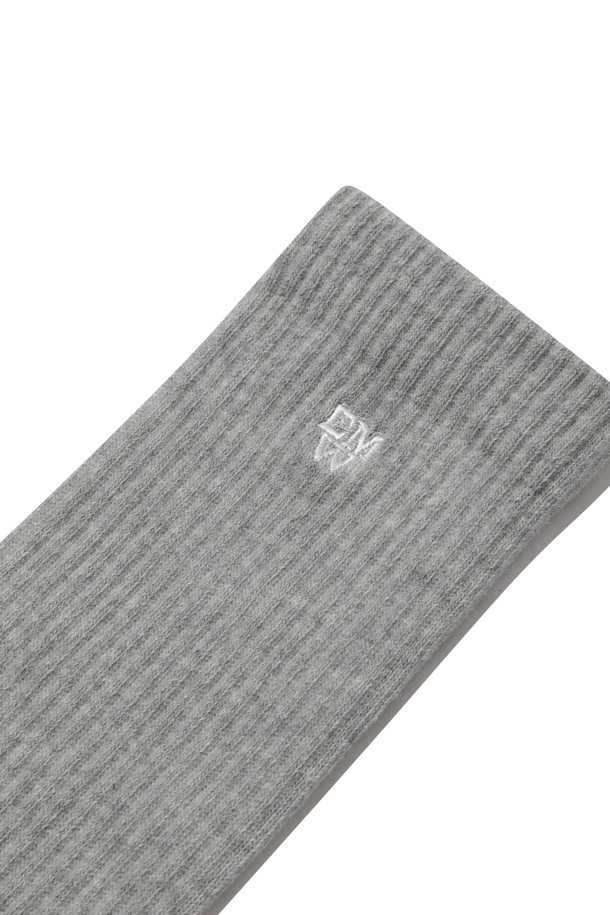 CUSTOMELLOW - 양말 - Grey Logo Socks