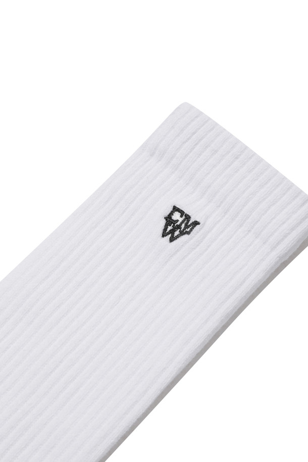 CUSTOMELLOW - 양말 - White Logo Socks