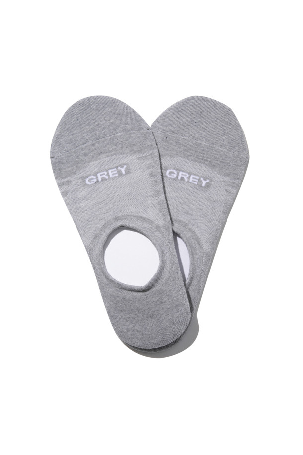 CUSTOMELLOW - 양말 - Grey Hidden Socks