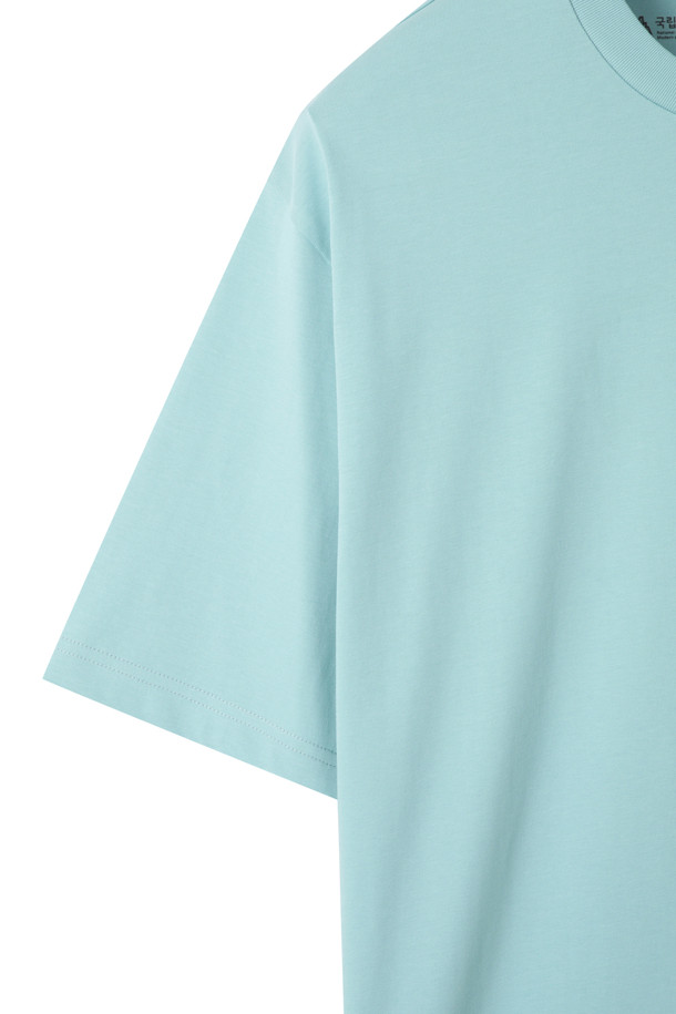 CUSTOMELLOW - 반팔티셔츠 - [Ron Mueck] Mint Graphic T-shirt