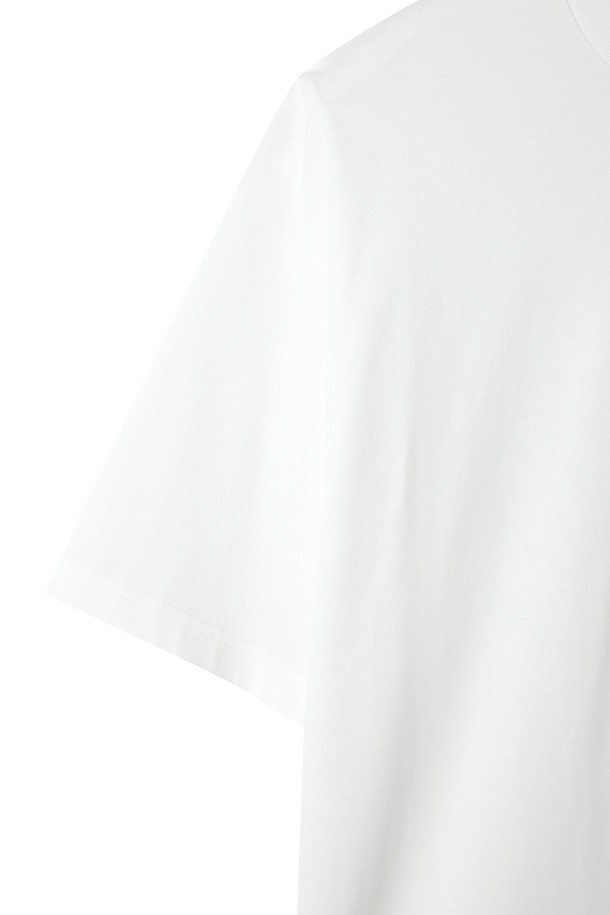 CUSTOMELLOW - 반팔티셔츠 - [Ron Mueck] White Graphic T-shirt
