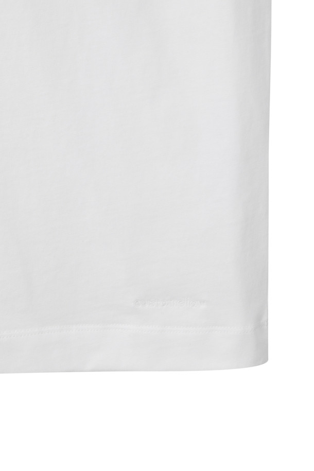 CUSTOMELLOW - 티셔츠 - [Outlet] White Basic T-shirt