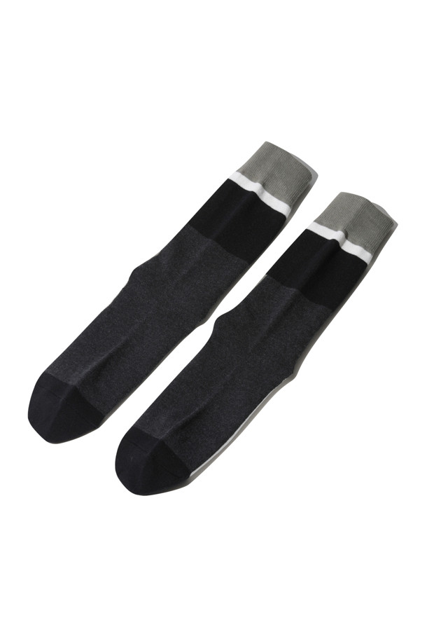 CUSTOMELLOW - 양말 - Grey Block socks