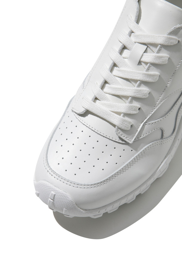 CUSTOMELLOW - 스니커즈 - White Leather Sneakers