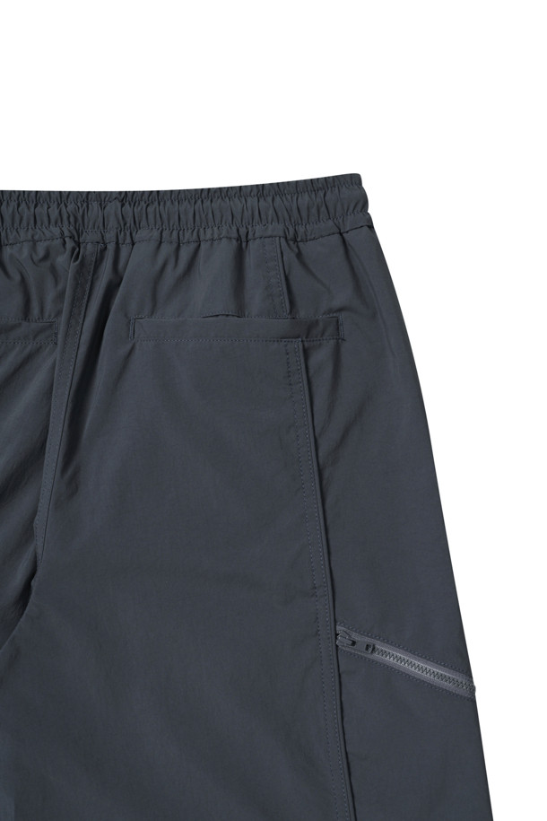 CUSTOMELLOW - 하프팬츠 - Grey Piping Shorts