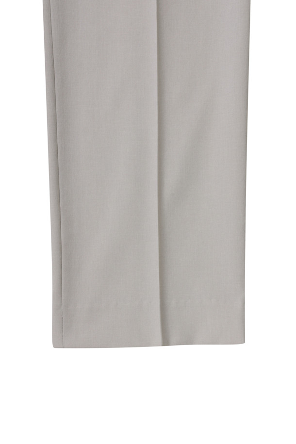 CUSTOMELLOW - 캐주얼팬츠 - Ivory Slim Fit Setup Pants