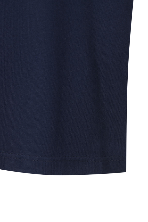 CUSTOMELLOW - 반팔티셔츠 - Navy Graphic T-shirt
