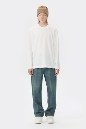 Blue Straight Fit Jeans