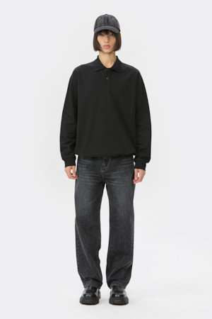 Grey Straight Fit Jeans