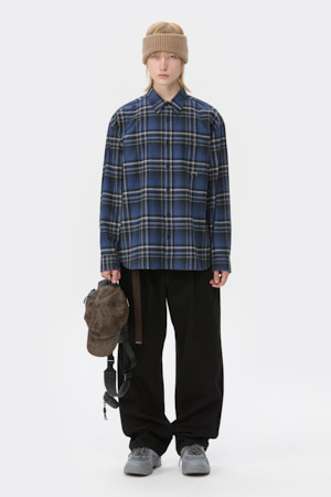 Black Loose Fit Drawstring Jeans