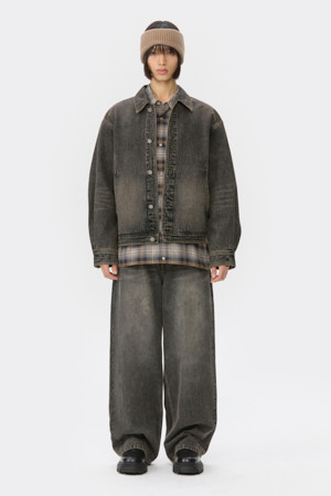 Brown Wide Fit Jeans