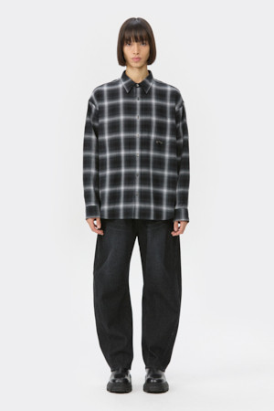 Black Dart Detail Corduroy Jeans