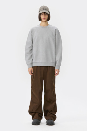 Brown Flap Detail Pants