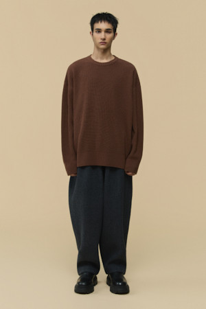 [HED MAYNER] Grey Wool Judo Pants