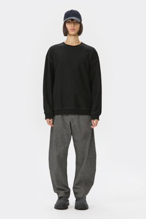 Black Stitch Sweatshirt