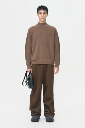 Brown Turtle Neck Sweater