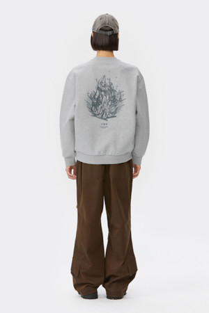 Grey Graphic Sweatshirt