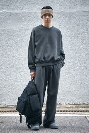 Grey Dyed Sweatshirt