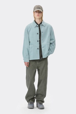 Mint Corduroy Work Jacket