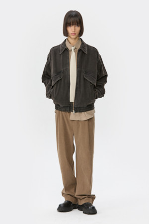 Brown Denim Detroit Jacket