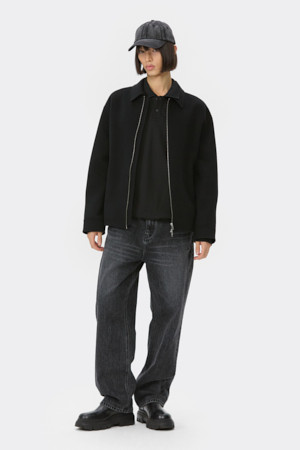 Black Wool Handmade Jacket