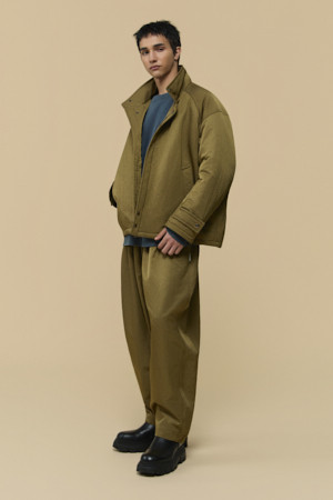 [HED MAYNER] Gold Oversized Fit Padded Parka