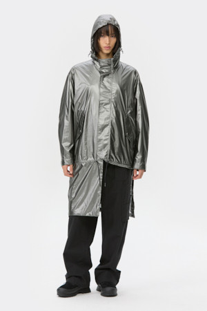 Silver 4way Hood Jacket