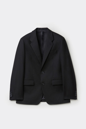 Grey Regular Fit Setup Jacket