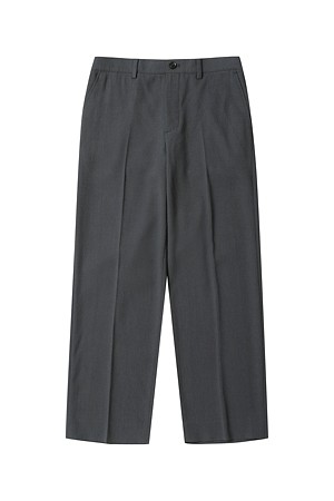 Grey Relaxed Fit Summer Pants