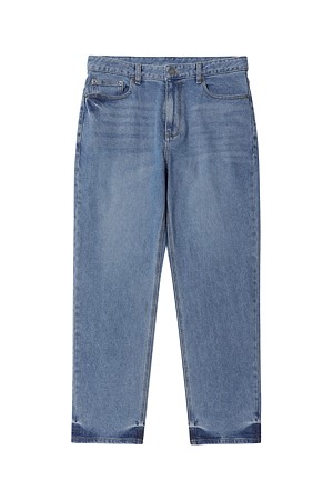 Blue Tapered Fit Jeans