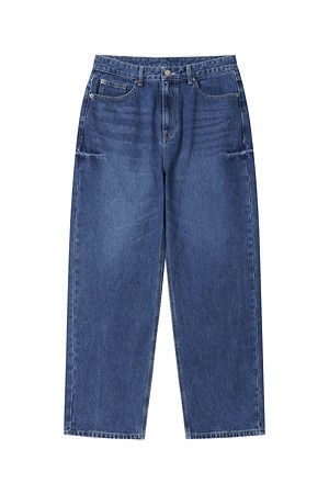 Blue Straight Fit Jeans