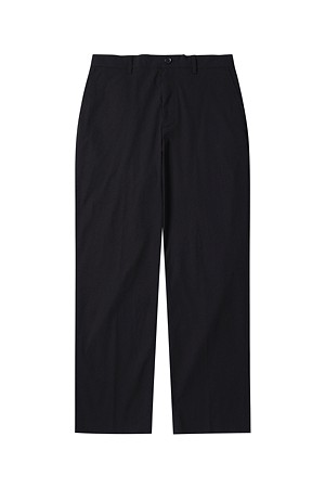 Black Relaxed Fit Pleats Setup Pants