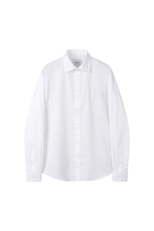 [Outlet] Basic wide collar dress shirt