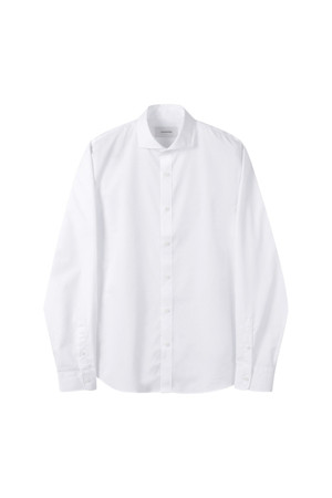 [Outlet] Basic horizontal collar dress shirt