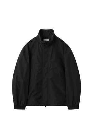 [Outlet] Black Windbreaker Jacket