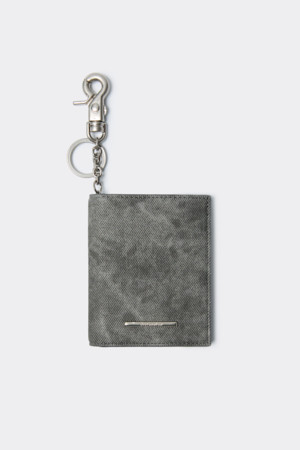 Grey Folded Wallet