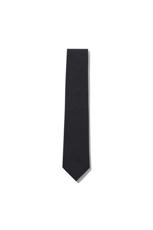 Grey Wool Solid Tie