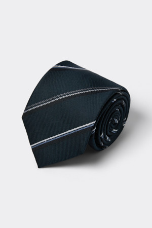 Green Stripe Tie