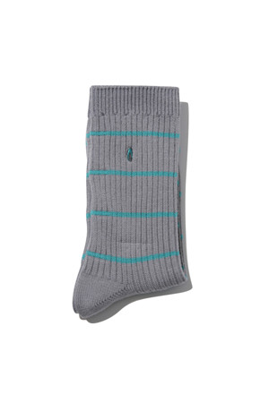 Mint Stripe Socks