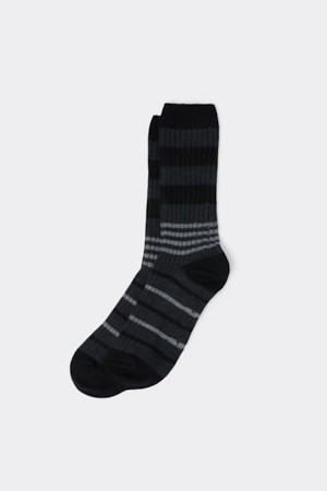 Black Stripe Socks